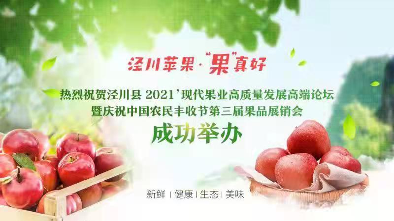 銷售蘋果2.46萬噸 簽約金額1.28億元！涇川果品展銷會項目簽約成果豐碩